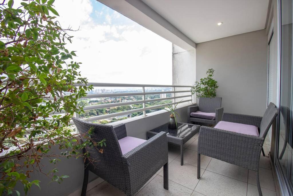 Bhomy Pinheiros Moderno Varanda E Vista Vr166 サンパウロ エクステリア 写真